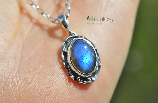 Éjszaka a kertben Labradorittal - Image 2