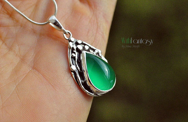 Éjszaka a kertben ( zöld acháttal) - Image 5