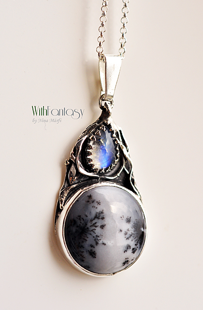 Éjszaka a kertben (dendrites achát) - Image 6