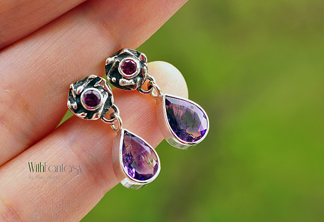 Nyári ( ametiszt és rodonit)