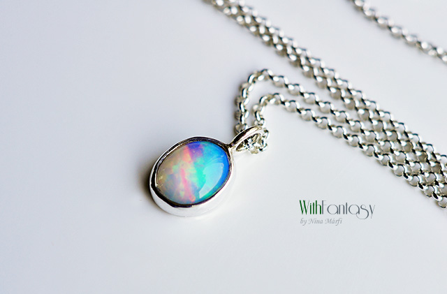 Etiópiai opál (nyaklánc) - Image 6