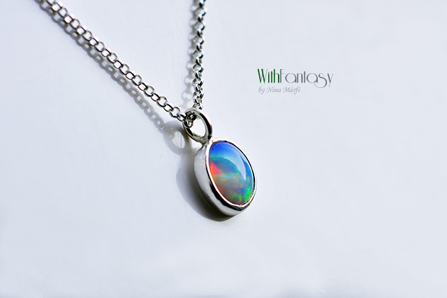 Etiópiai opál (nyaklánc) - Image 4