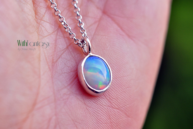 Etiópiai opál (nyaklánc) - Image 3