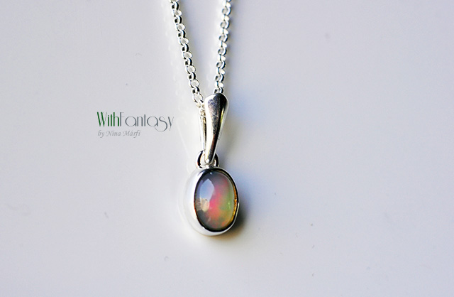 Etiópiai opál (medál)