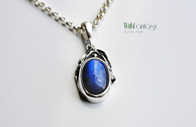 Éjszaka a kertben (labradorit) - Image 4