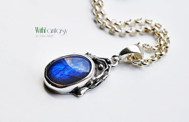 Éjszaka a kertben (labradorit) - Image 2