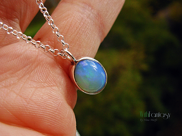 Etiópiai opál (nyaklánc) - Image 3