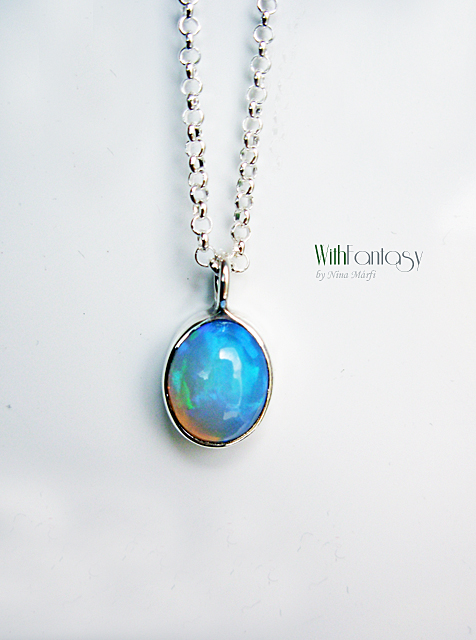 Etiópiai opál (nyaklánc) - Image 2