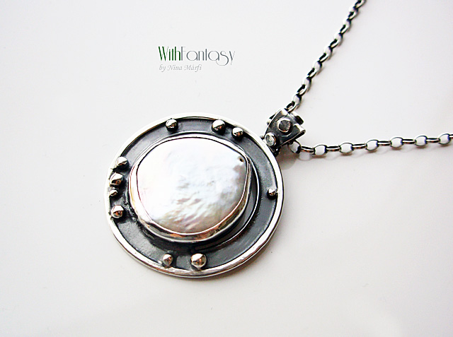 Amulet with a pearl - Image 7