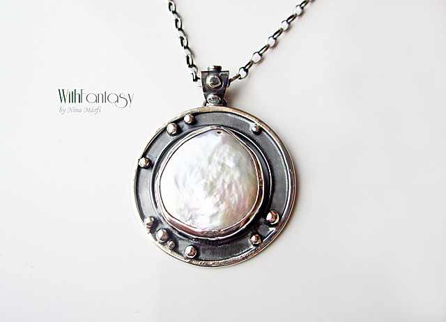 Amulet with a pearl - Image 5