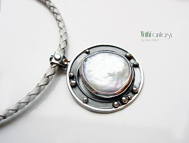 Amulet with a pearl - Image 4