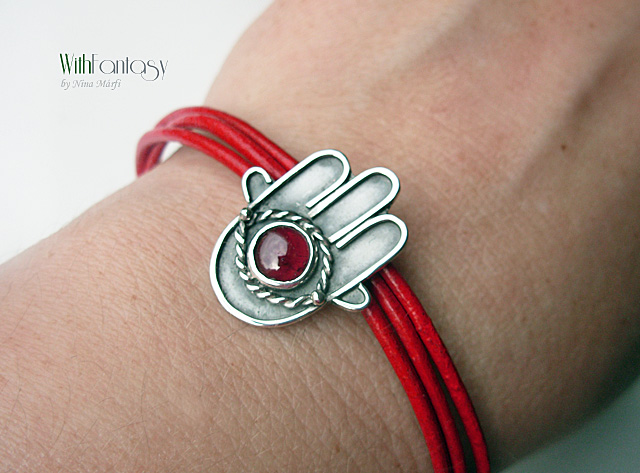 Hamza with garnet - Image 4