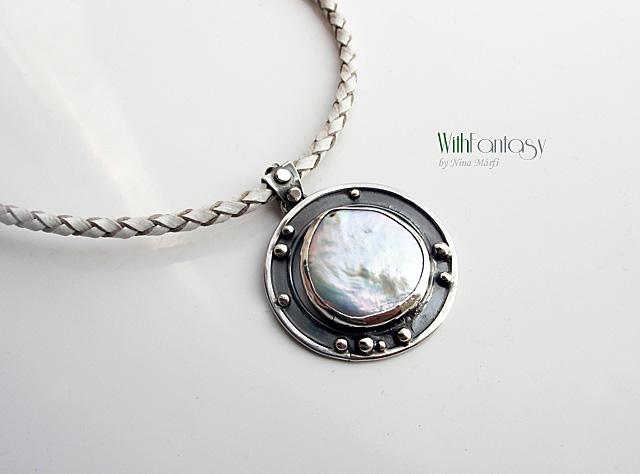 Amulet with a pearl - Image 8