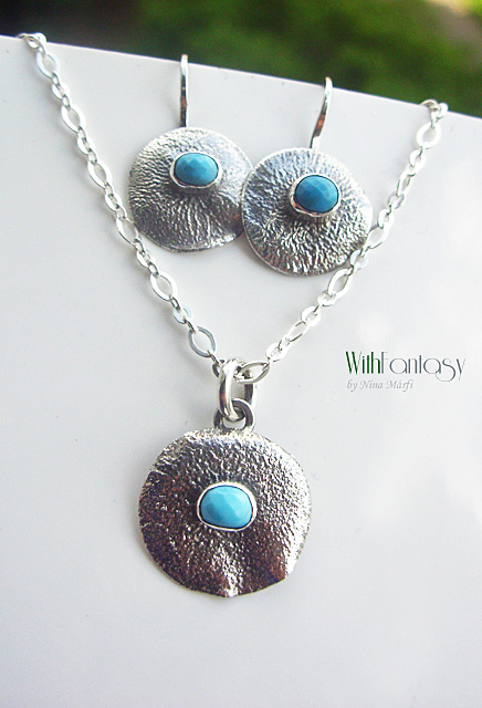 Flakes with turquise - Image 2