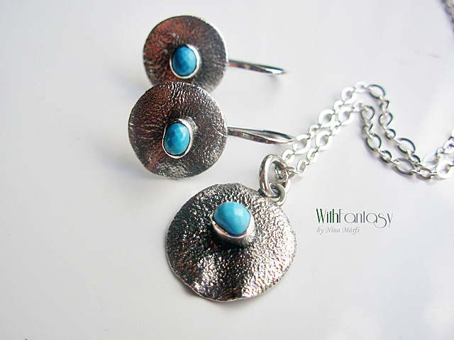 Flakes with turquise - Image 3