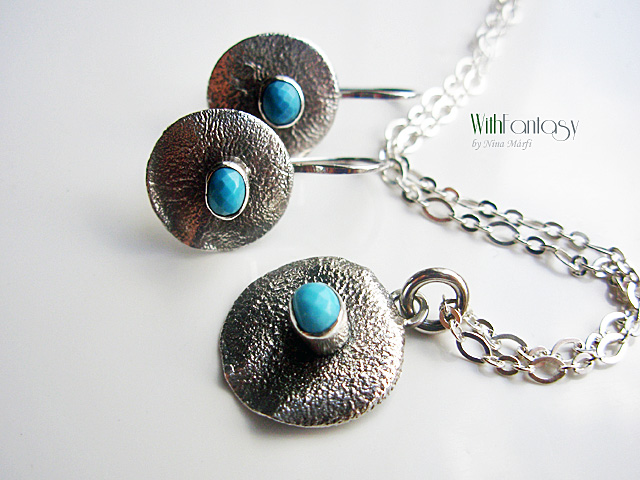 Flakes with turquise - Image 4