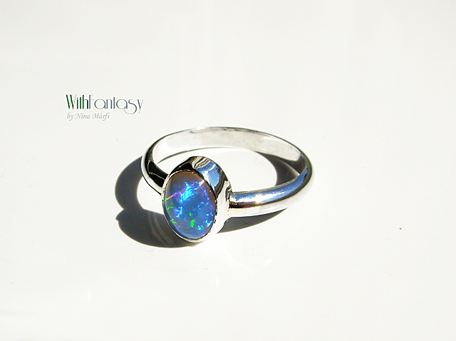 Etiopian opal (ring) - Image 2