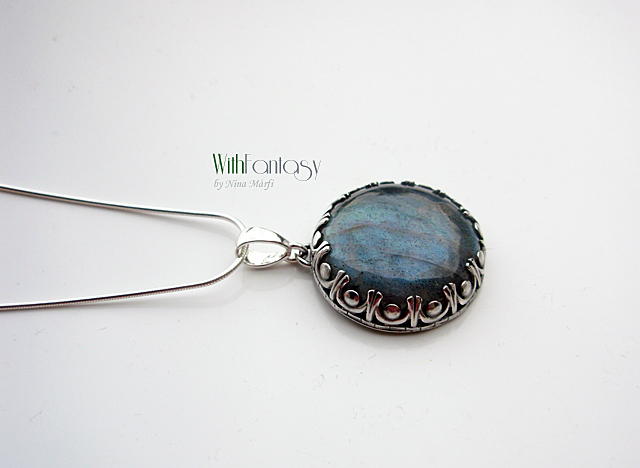 Labradorit csipkében FOGLALVA - Image 7