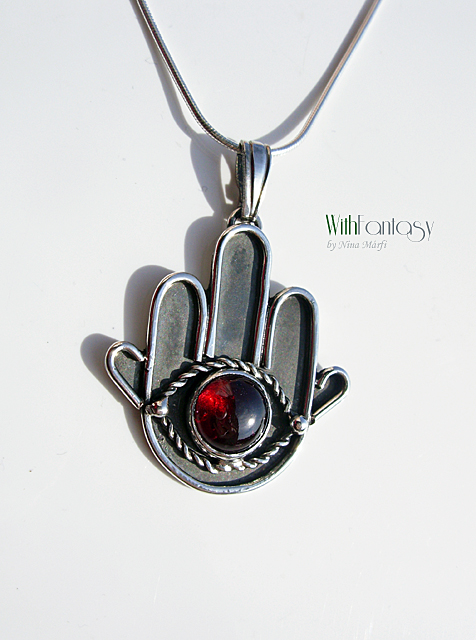 Hamza with garnet - Image 3