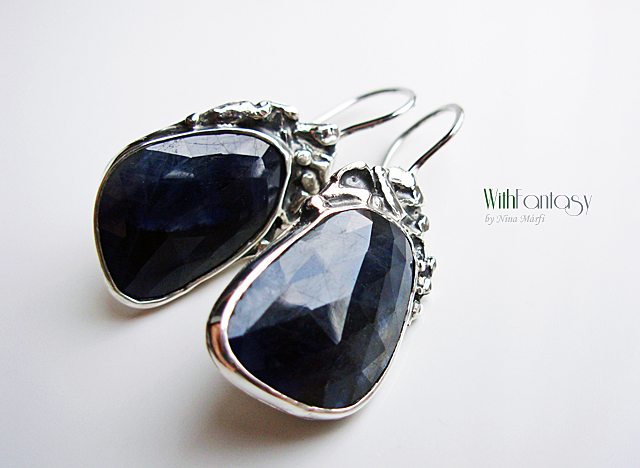 Night in the garden XIII (earrings) - Image 5