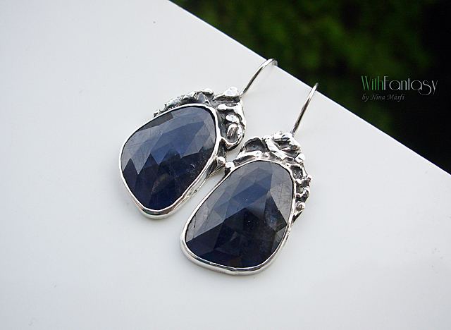 Night in the garden XIII (earrings) - Image 2