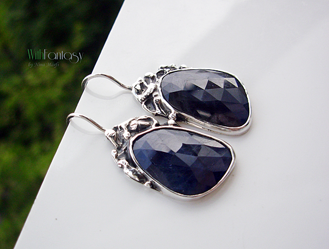 Night in the garden XIII (earrings) - Image 3