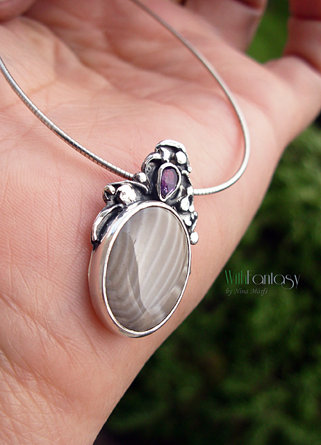 Night in the garden XIII (myaklánc) - Image 6