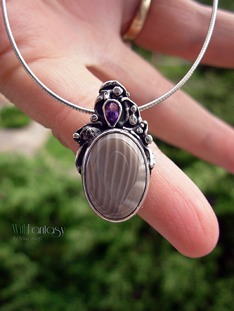 Night in the garden XIII (myaklánc) - Image 5