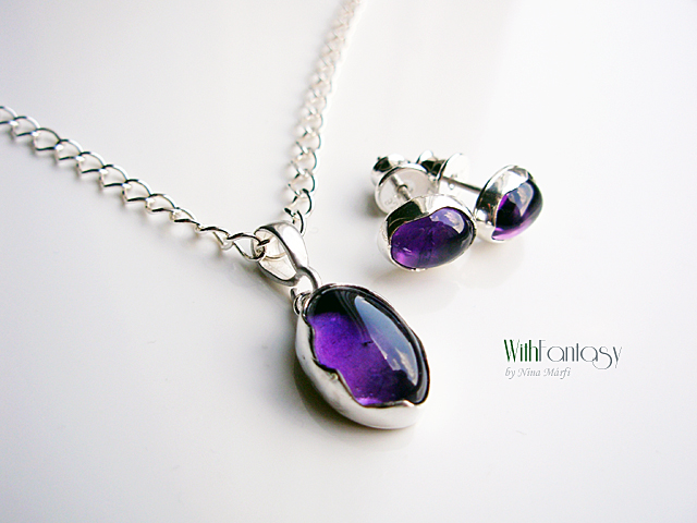 Berries II (amethyst) medál - Image 5