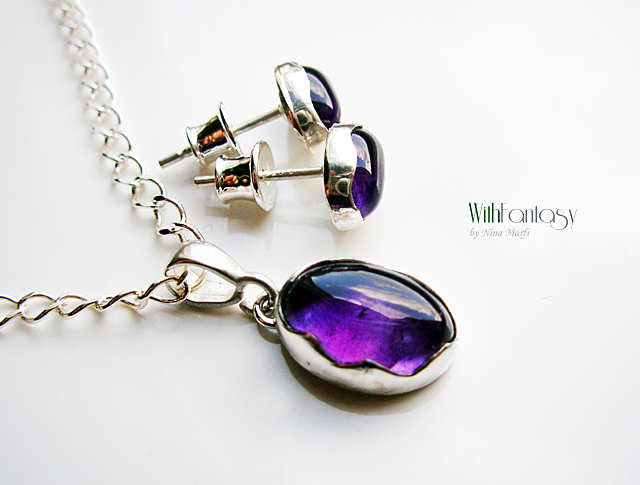Berries II (amethyst) medál - Image 4