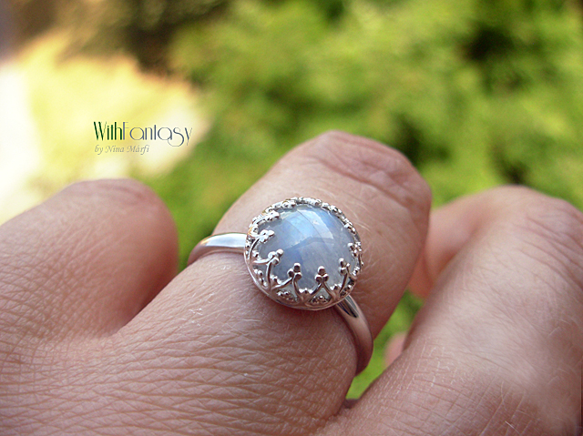 Moonstone ring