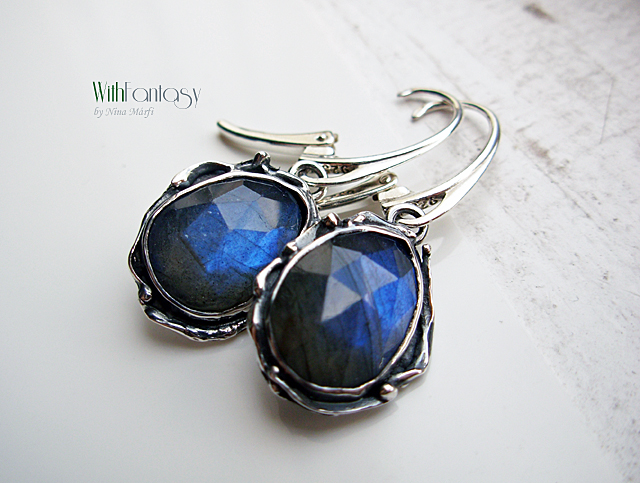 Éjszaka a kertben (labradorit)