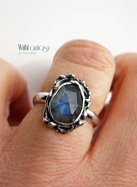 Éjszaka a kertben II (labradorit) - Image 3