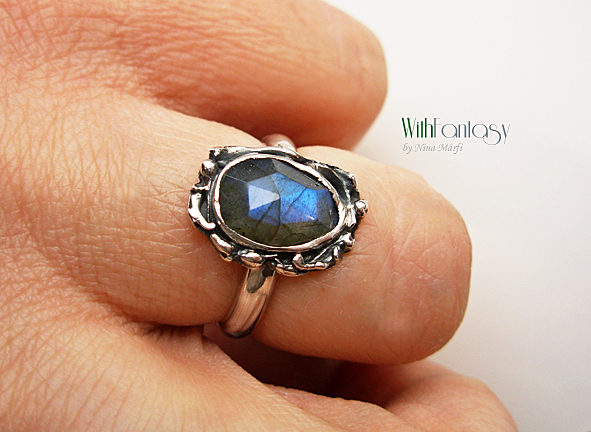 Éjszaka a kertben II (labradorit) - Image 4