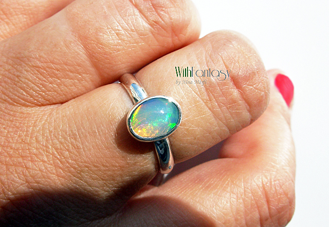 Opal ring - Image 4