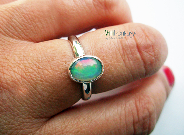 Opal ring - Image 2