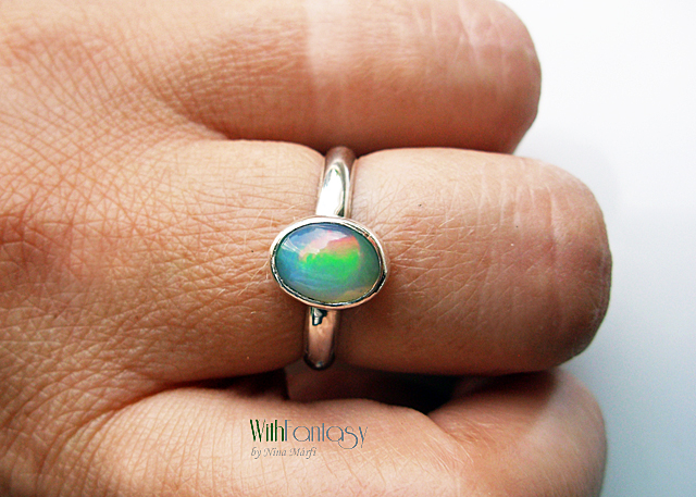 Opal ring - Image 3
