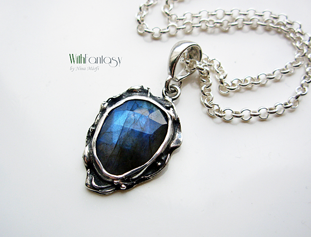 Éjszaka a kertben (labradorit) - Image 4