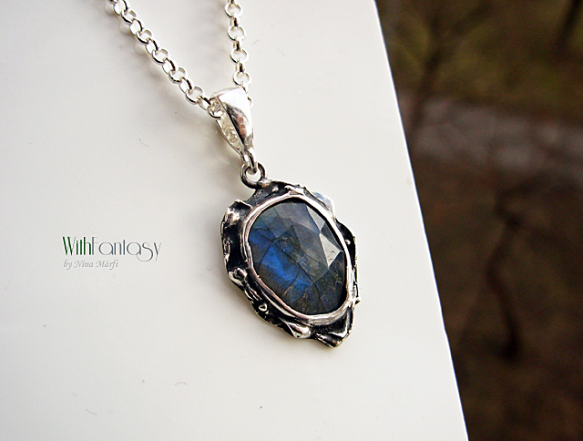 Éjszaka a kertben (labradorit) - Image 3