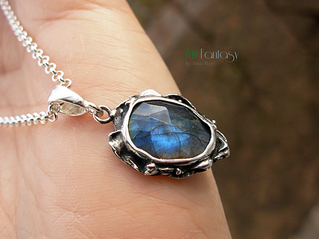 Éjszaka a kertben (labradorit) - Image 5