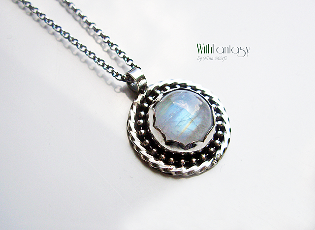 Amulet with moonstone - Image 6