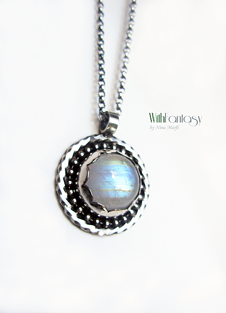 Amulet with moonstone - Image 5