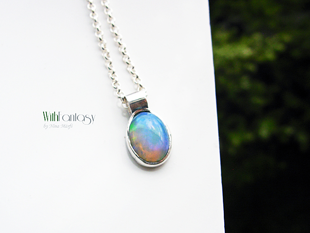 Etiópiai opál (nyaklánc) - Image 3