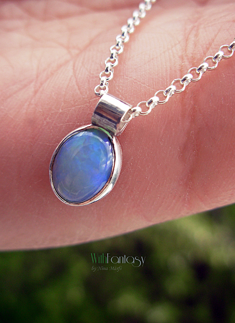 Etiópiai opál (nyaklánc) - Image 5