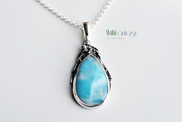 Éjszaka a kertben larimárral (medál) - Image 3