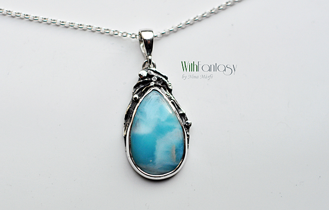 Éjszaka a kertben larimárral (medál) - Image 4