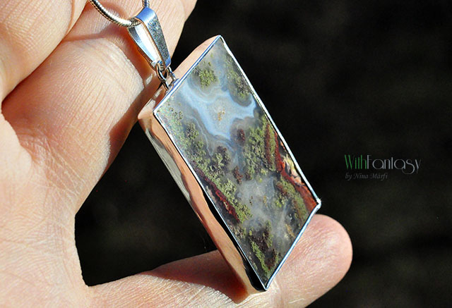 Woda i ziemia ( z agatem mszystym) - obrazek 7