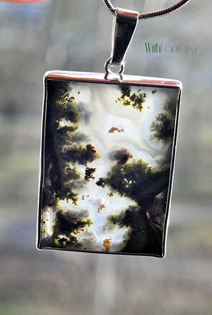 Woda i ziemia ( z agatem mszystym) - obrazek 9