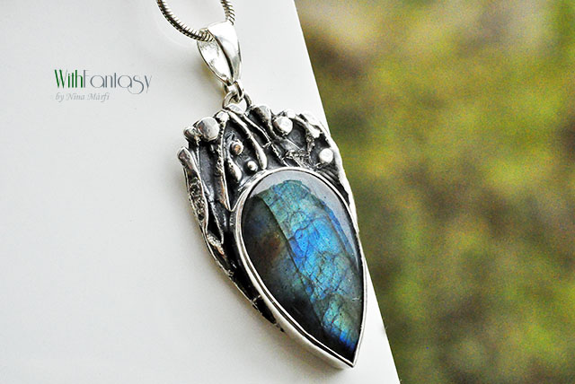 Noc w ogrodzie ( labradoryt) - obrazek 8